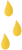 goldene Tropfen, Vektorgrafik